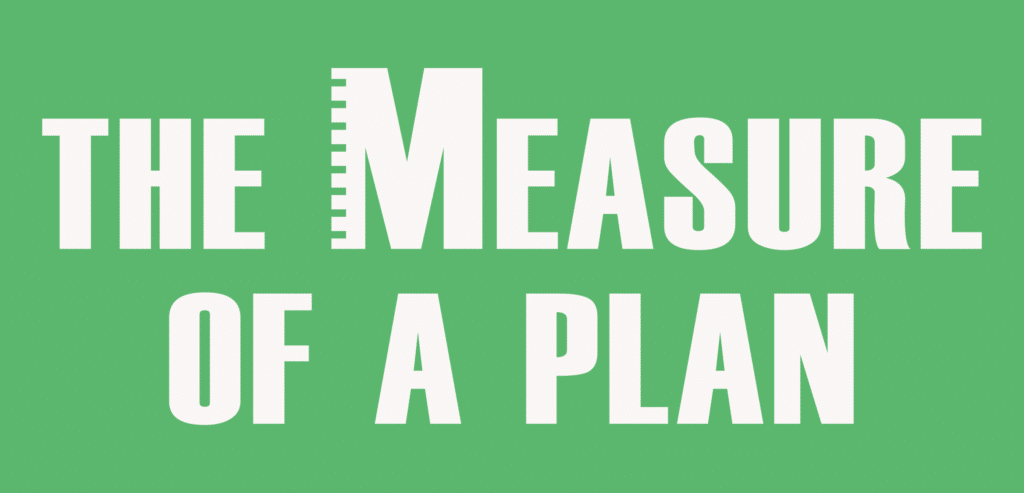 The Measure of a Plan logo